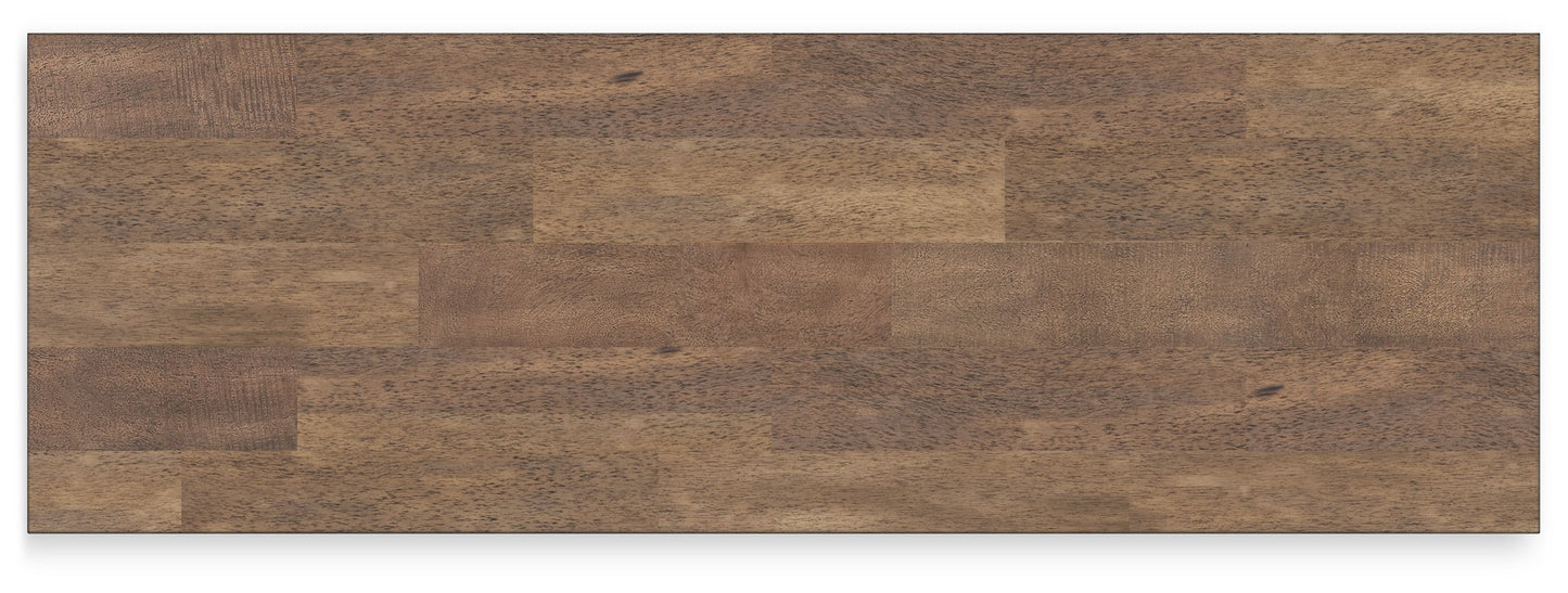 Wildenauer - Large Dining Room Bench - Brown / Black