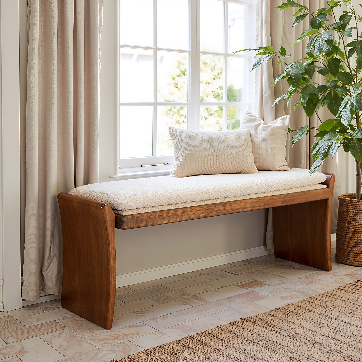 Lafa - Bench - Beige