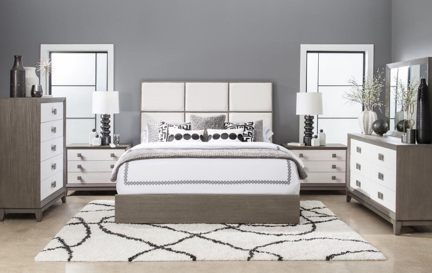 Terra Luna - Complete Upholstered Bed