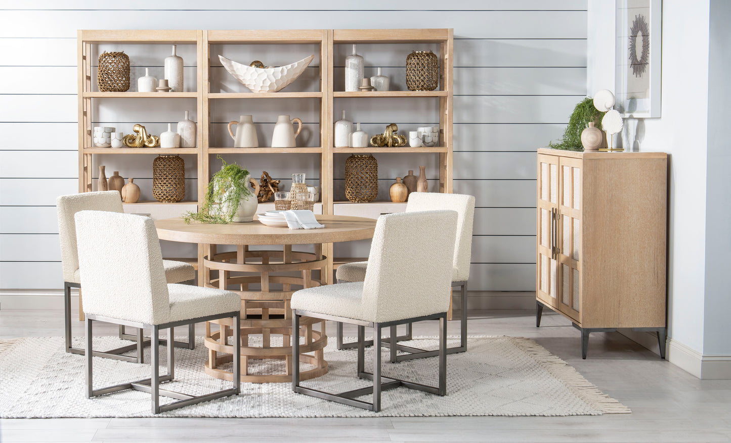 Biscayne - Upholstered Side Chair (Set of 2) - Beige