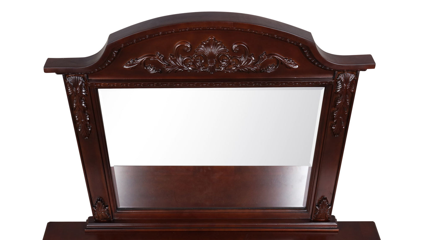 Lyndon - Framed Mirror - Cherry