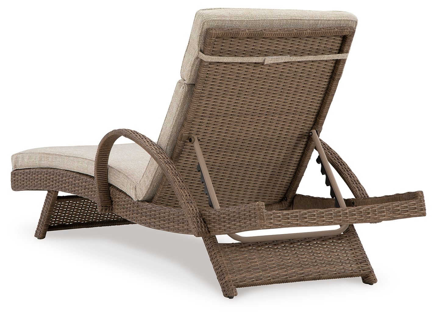 Beachcroft - Chaise Lounge With Cushion - Beige