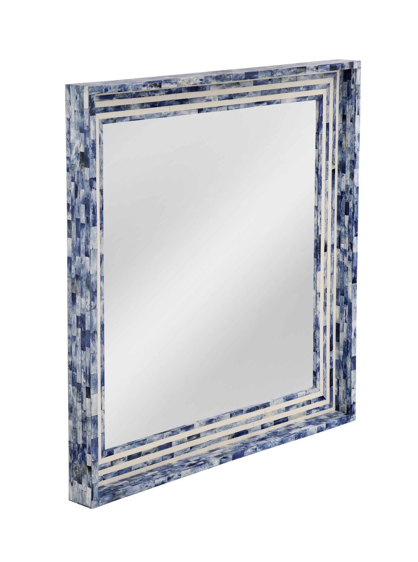 Mabrey - Wall Mirror - Blue
