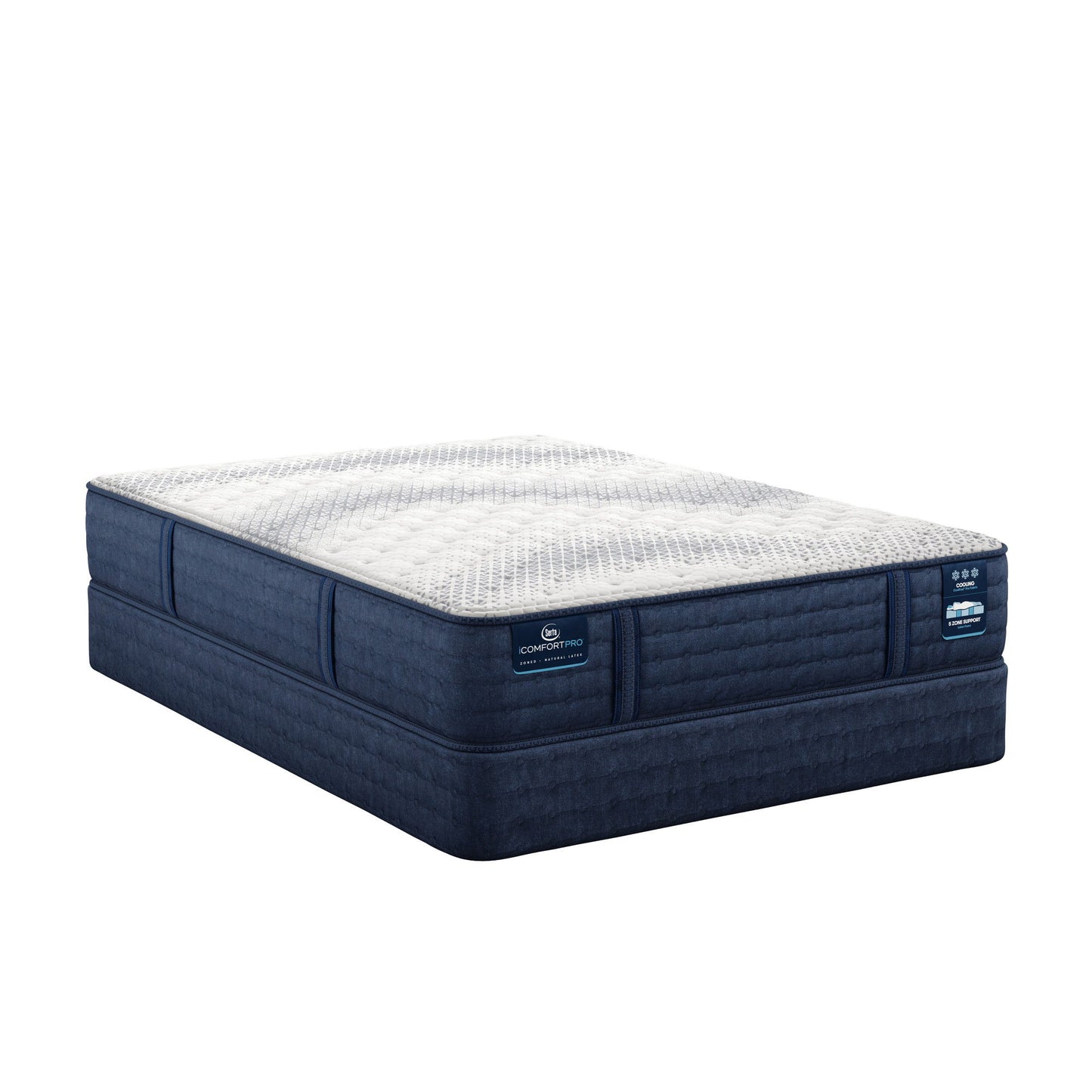 iComfortPro - 13" Ambrose Latex Foam Firm Mattress