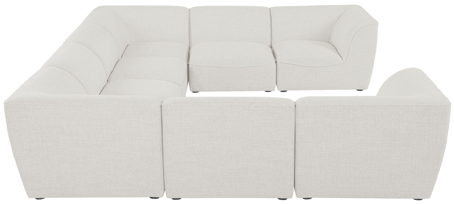 Miramar - Modular Sectional 8 Piece - Cream