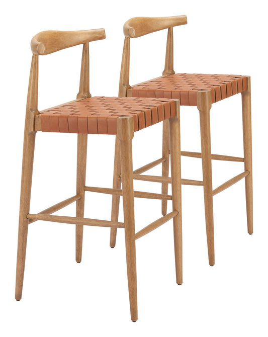 Bandani - Barstool (Set of 2) - Tan