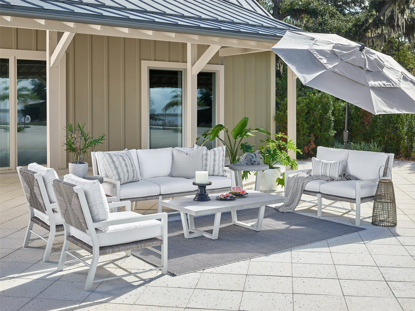 Coastal Living Outdoor / Tybee - Lounge Chair - White