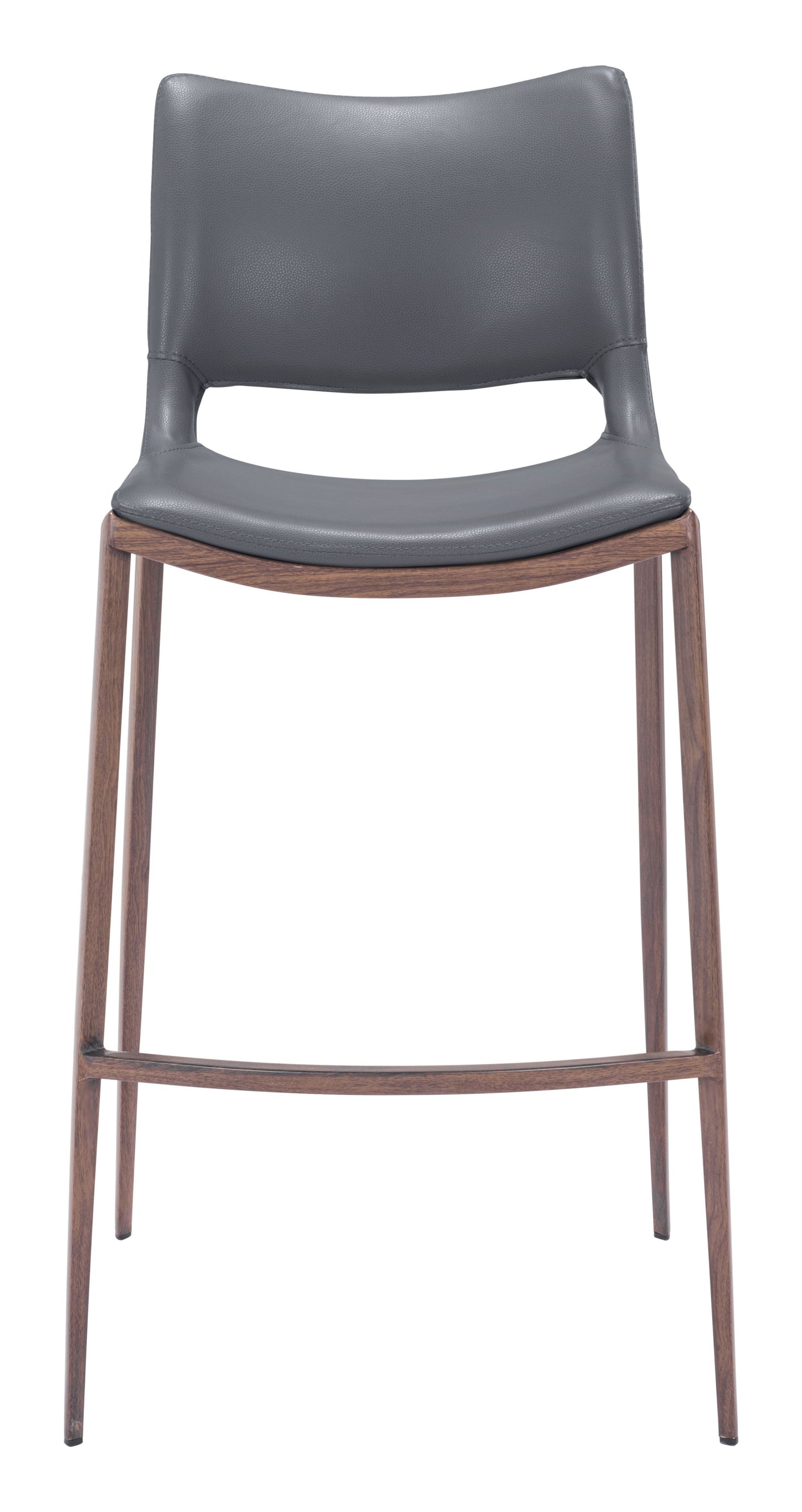 Ace - Bar Chair (Set of 2) - Walnut Legs