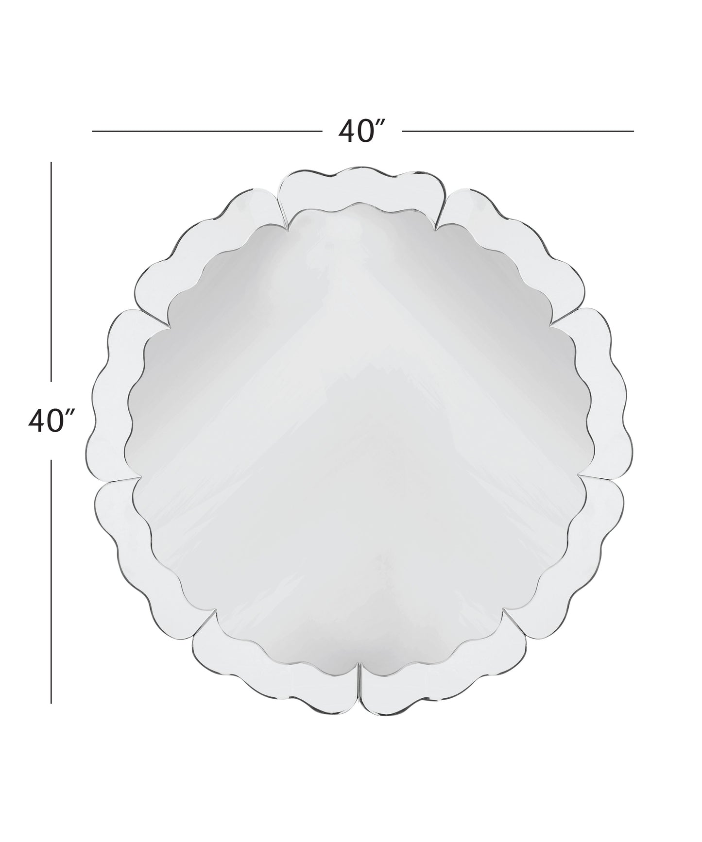 Alissar - Wall Mirror - Clear Mirror