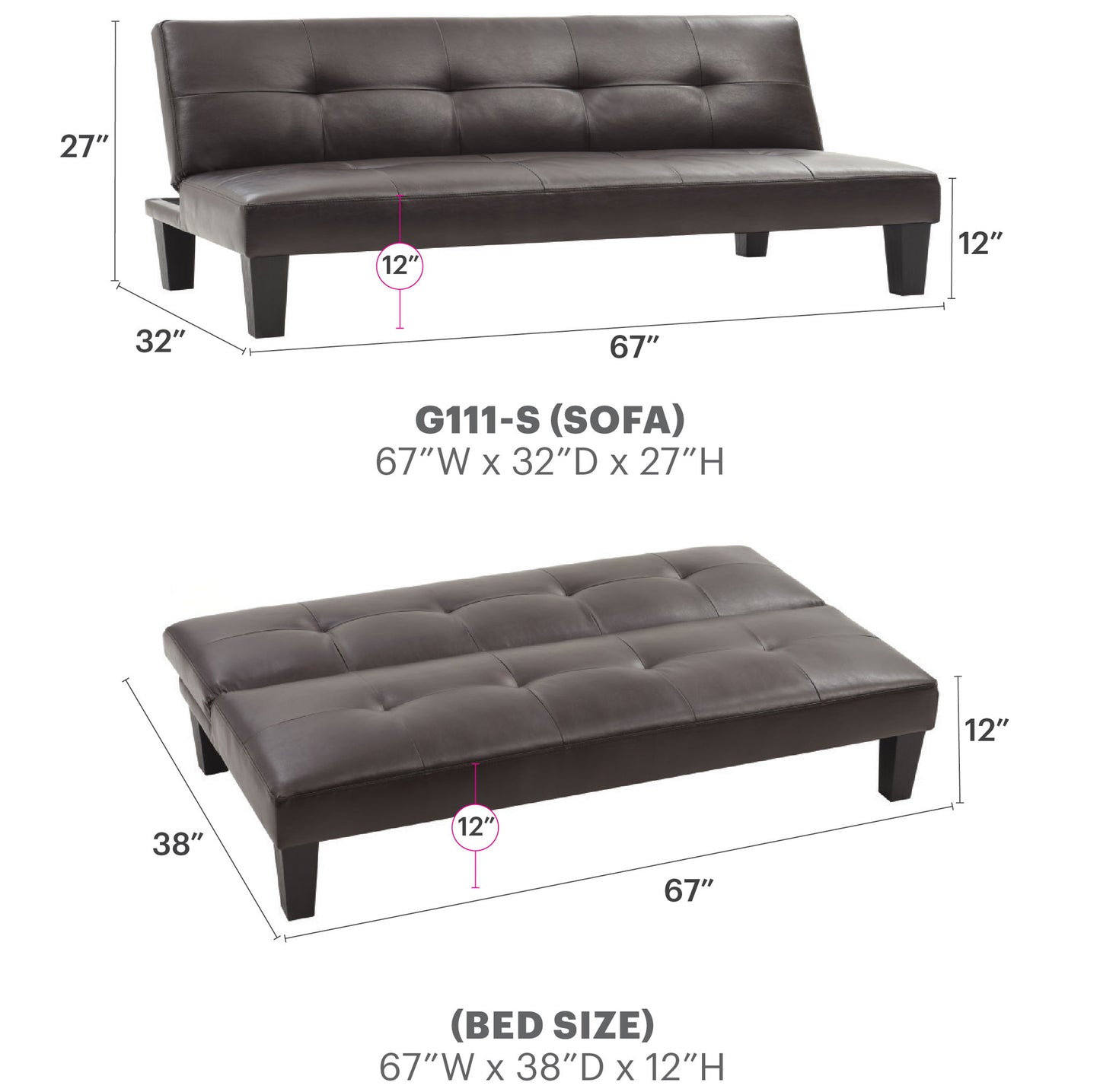 Glory Furniture - Alan - Sofa Bed