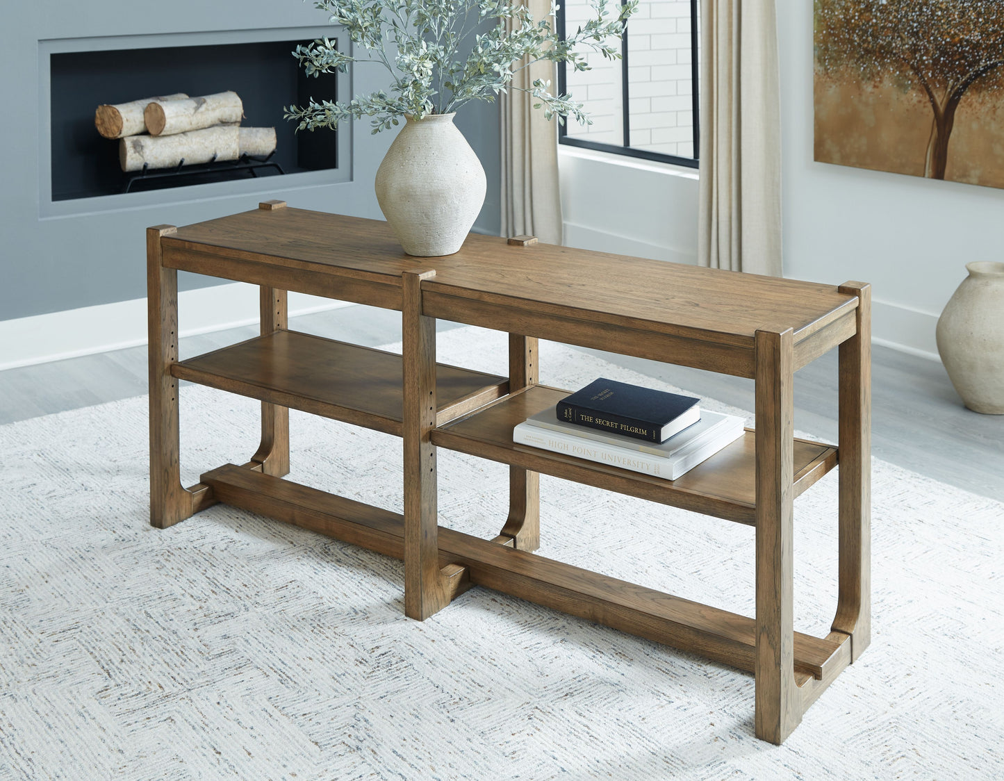 Cabalynn - Light Brown - Sofa Table