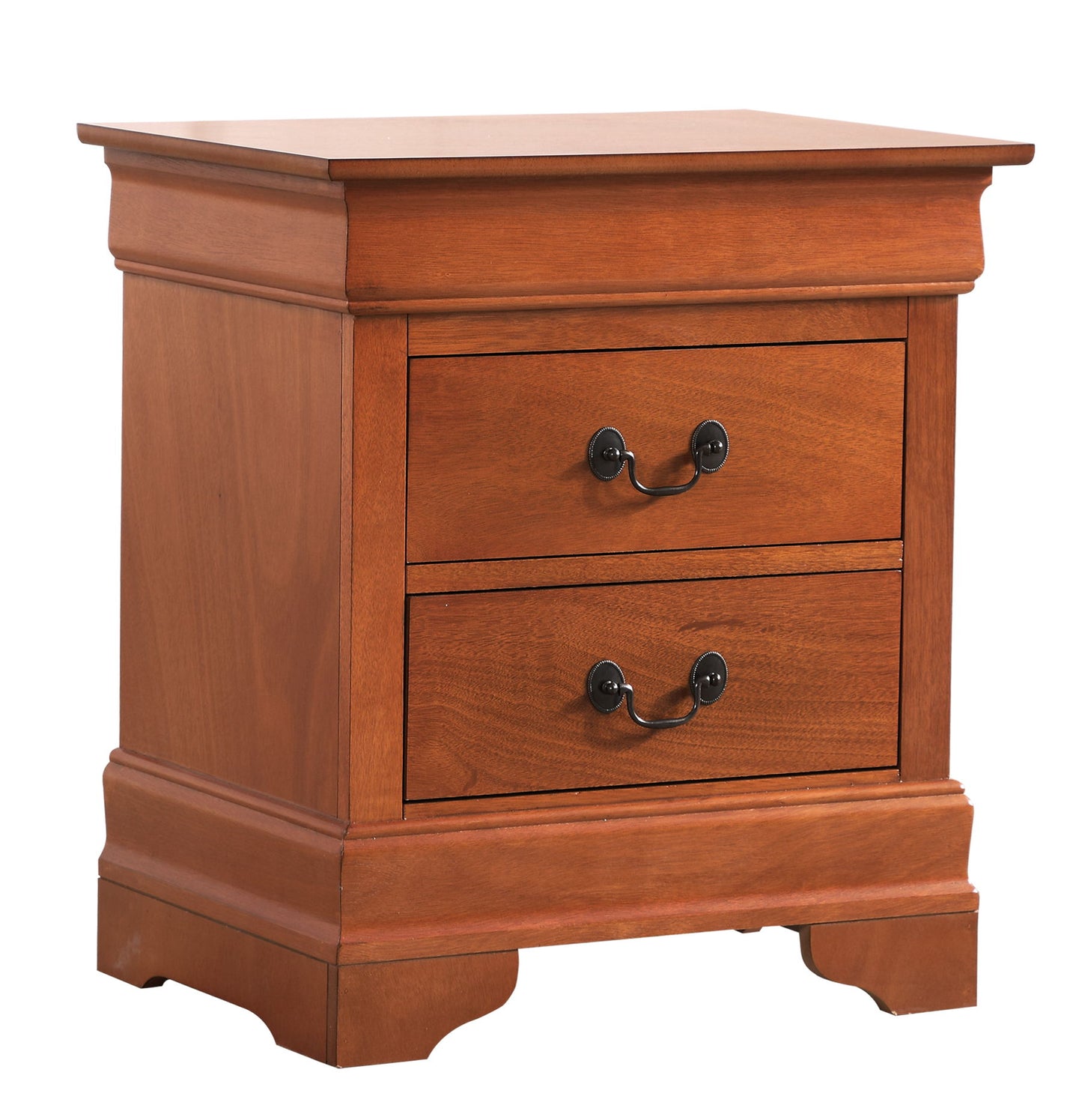 Glory Furniture - Louis Phillipe - 2 Drawer Nightstand