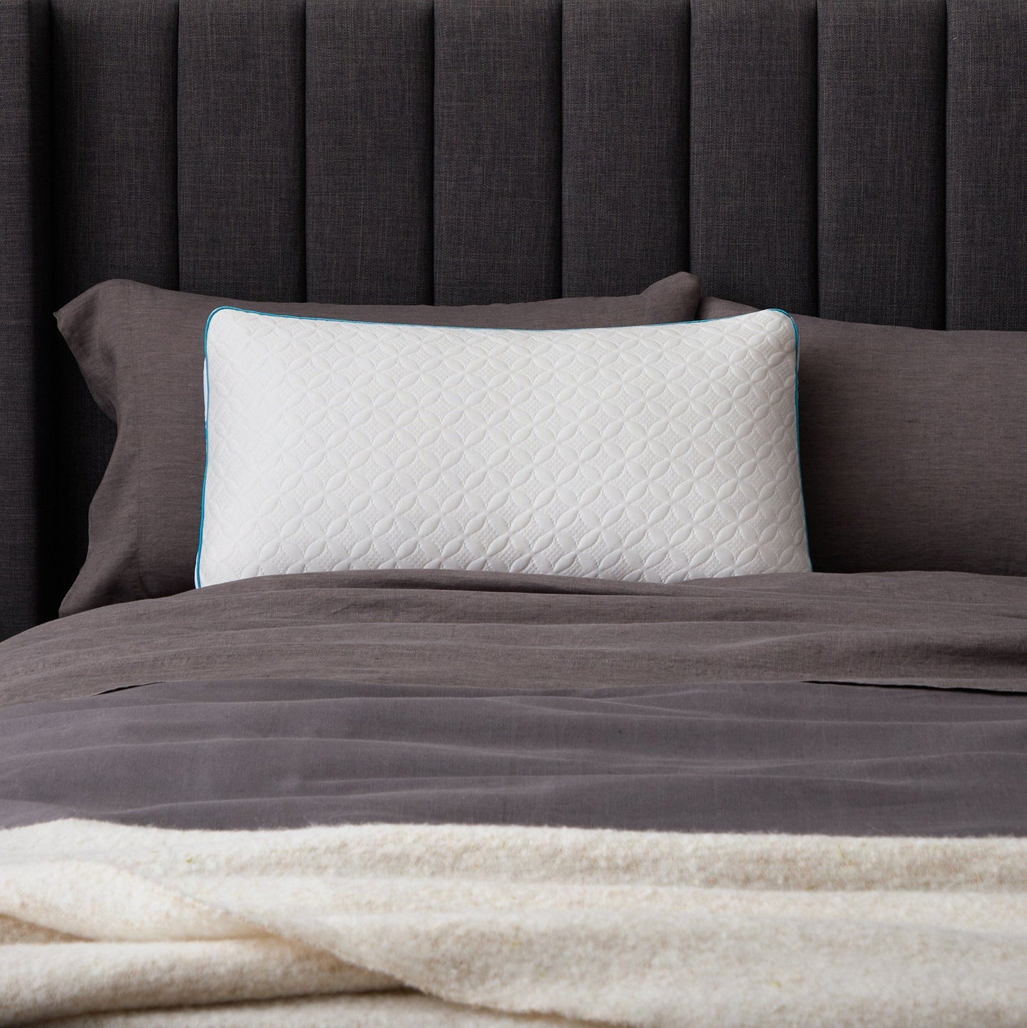 Malouf - Foam & Fiber Pillow With PE Cover