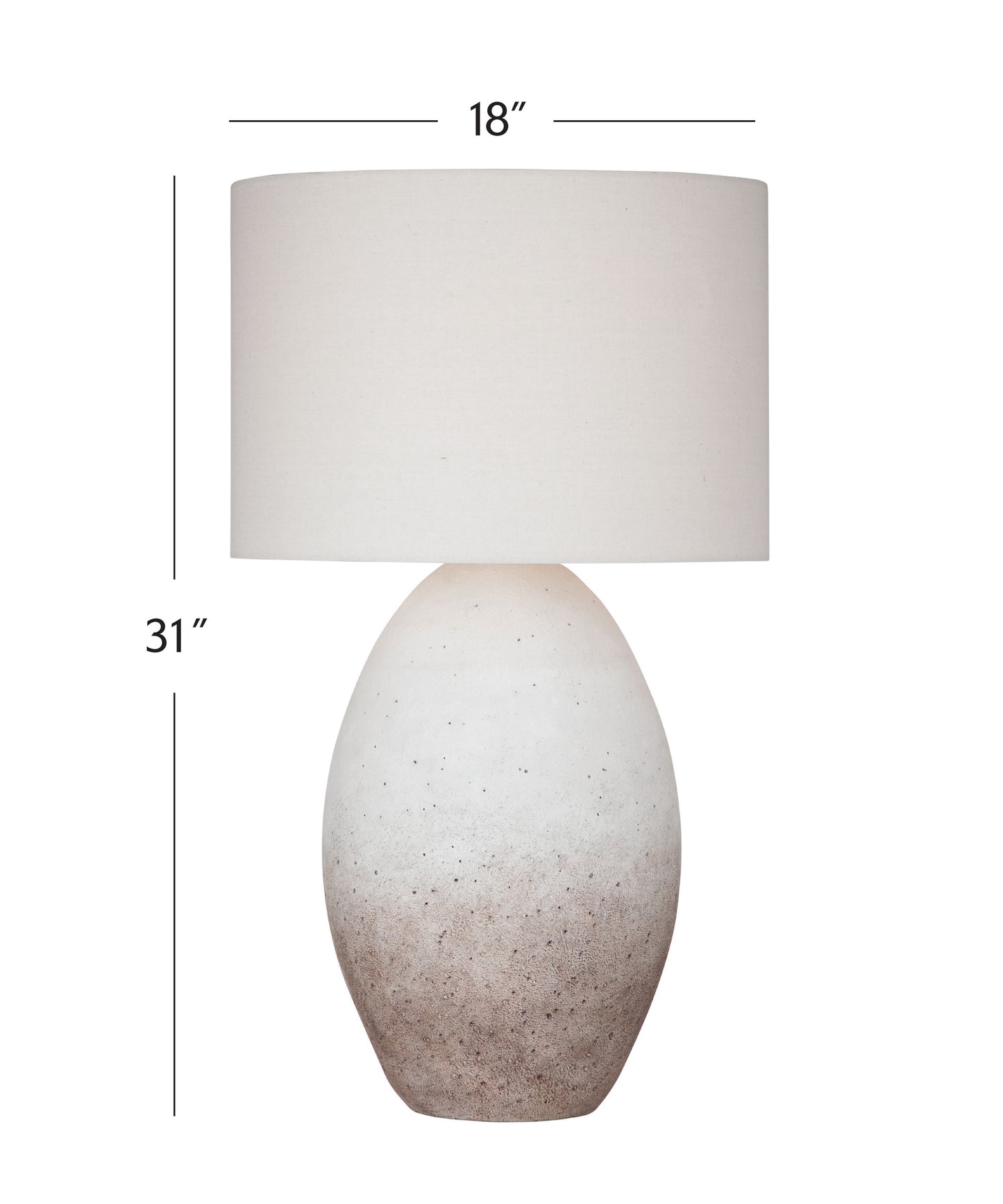 Calder - Table Lamp - Cream / Mauve