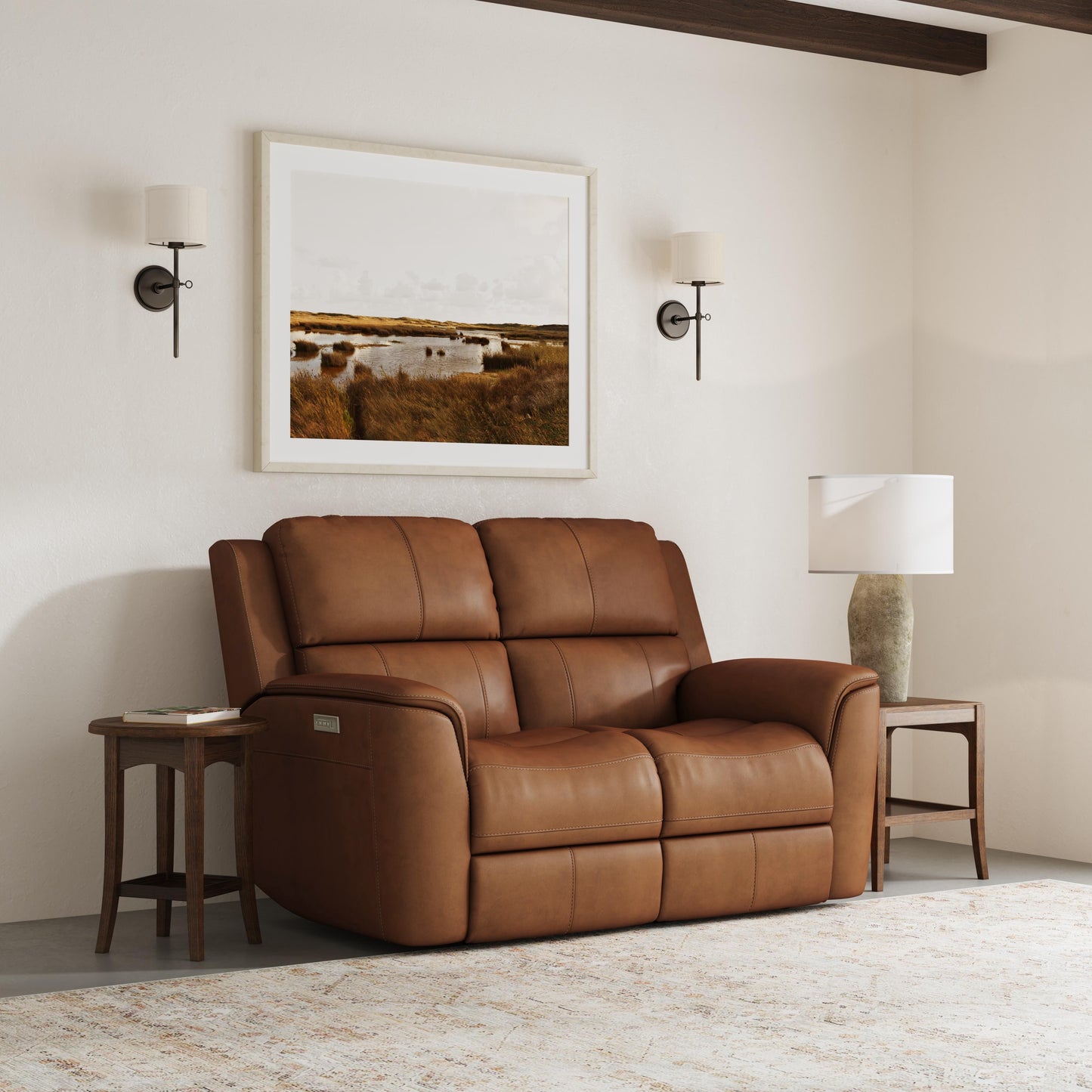 Henry - Power Reclining Loveseat With Power Headrests & Lumbar