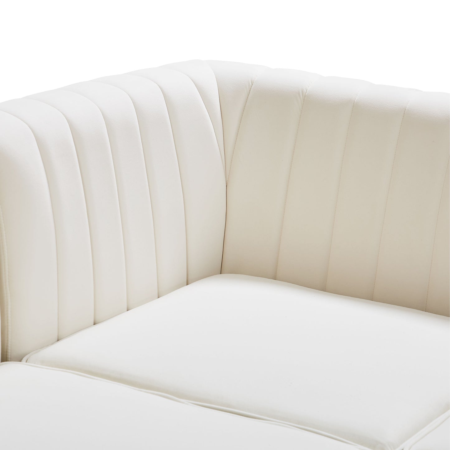 Alina - Modular Sectional 8 Piece - Cream - Fabric