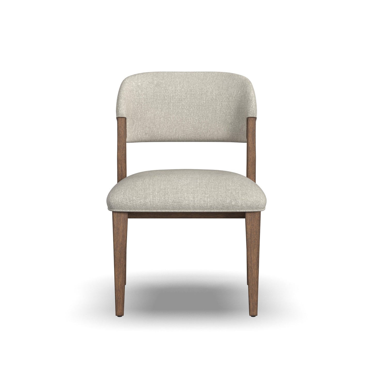 Lyra - Upholstered Barrel Chairs (Set of 2) - Pearl Silver