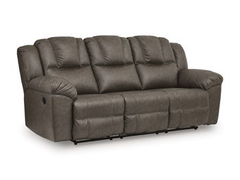 Lowilla - Reclining Sofa - Driftwood