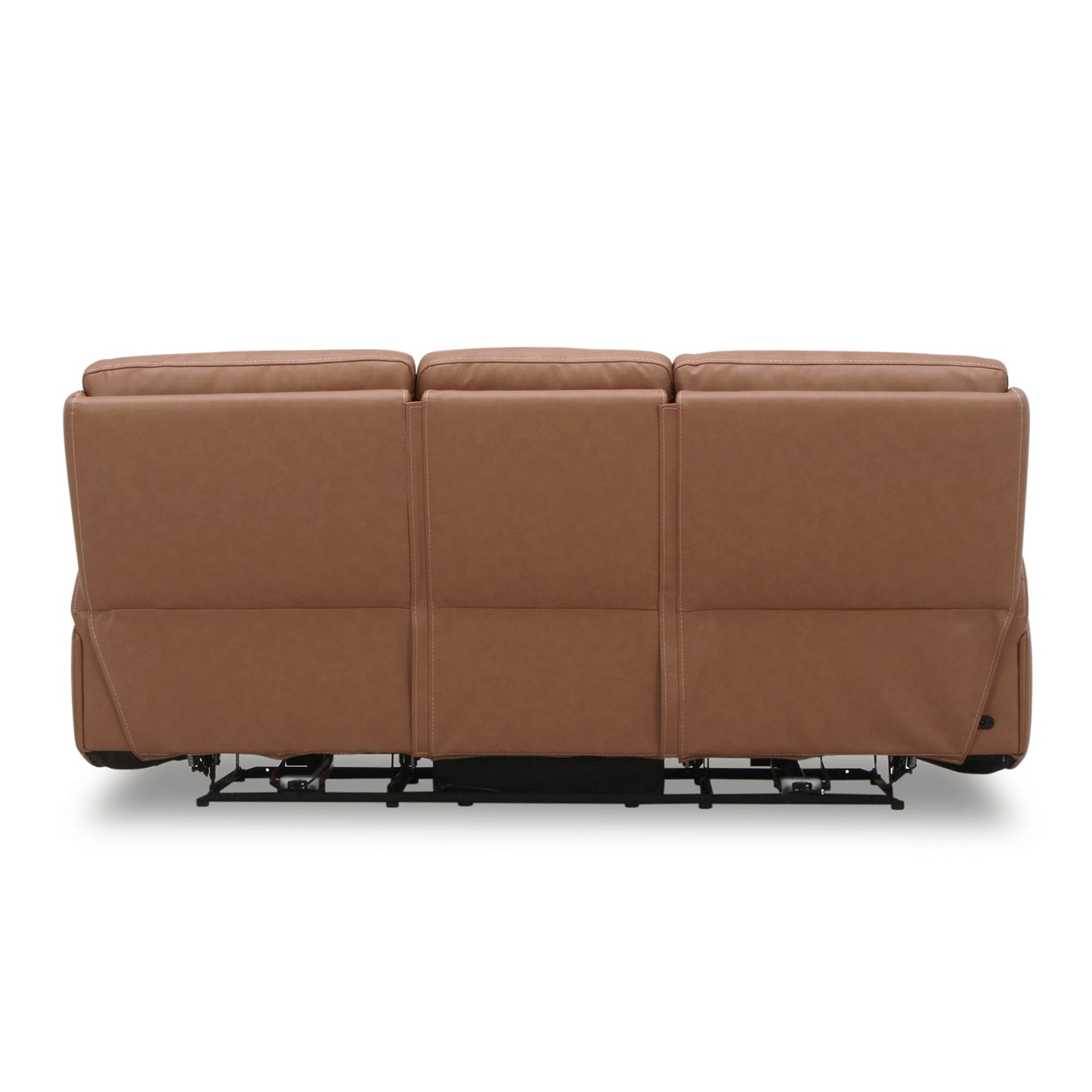 Bennett - Sofa P2 & ZG - Butternut - Butternut Leather