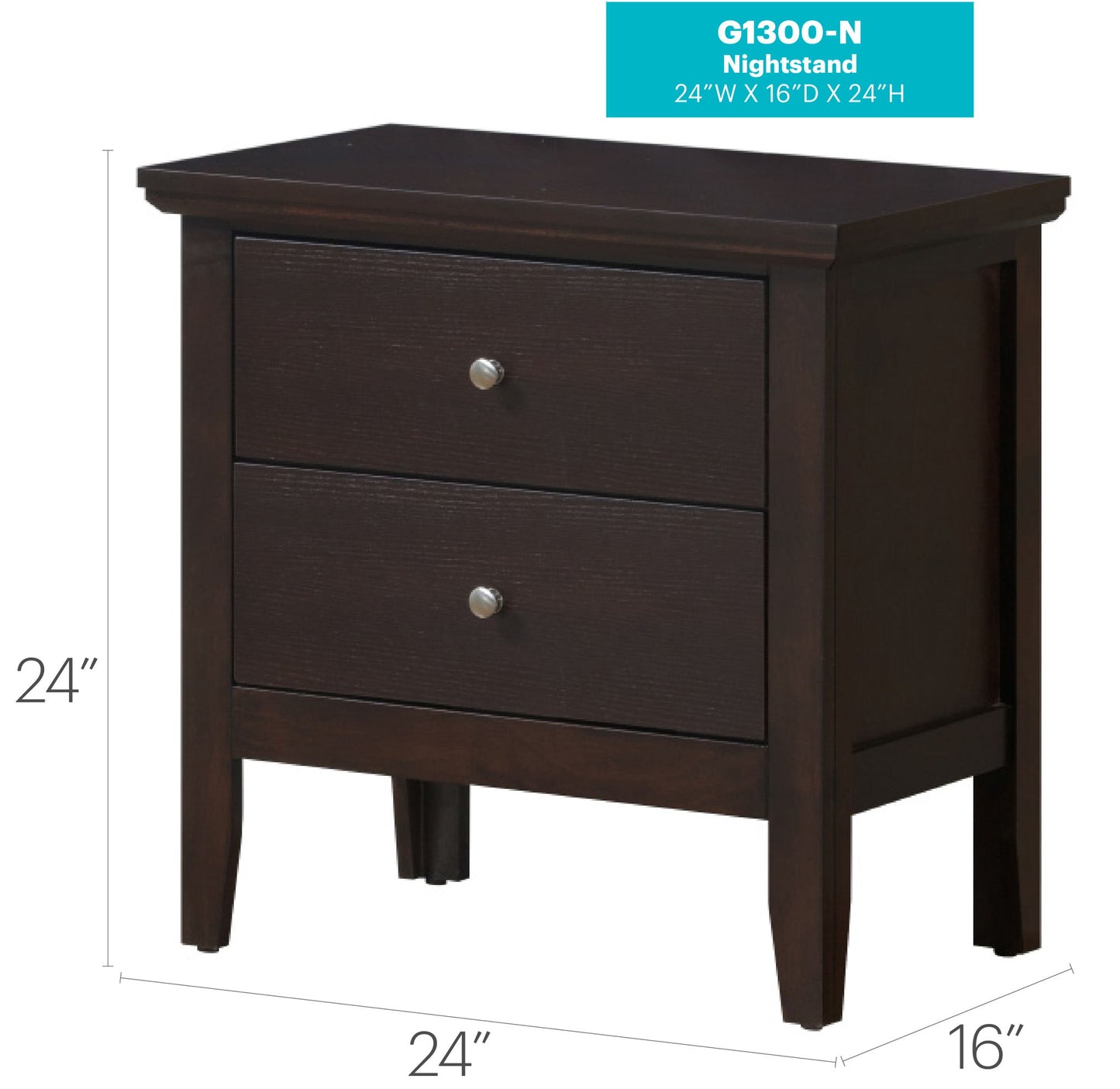 Glory Furniture - Primo - Nightstand