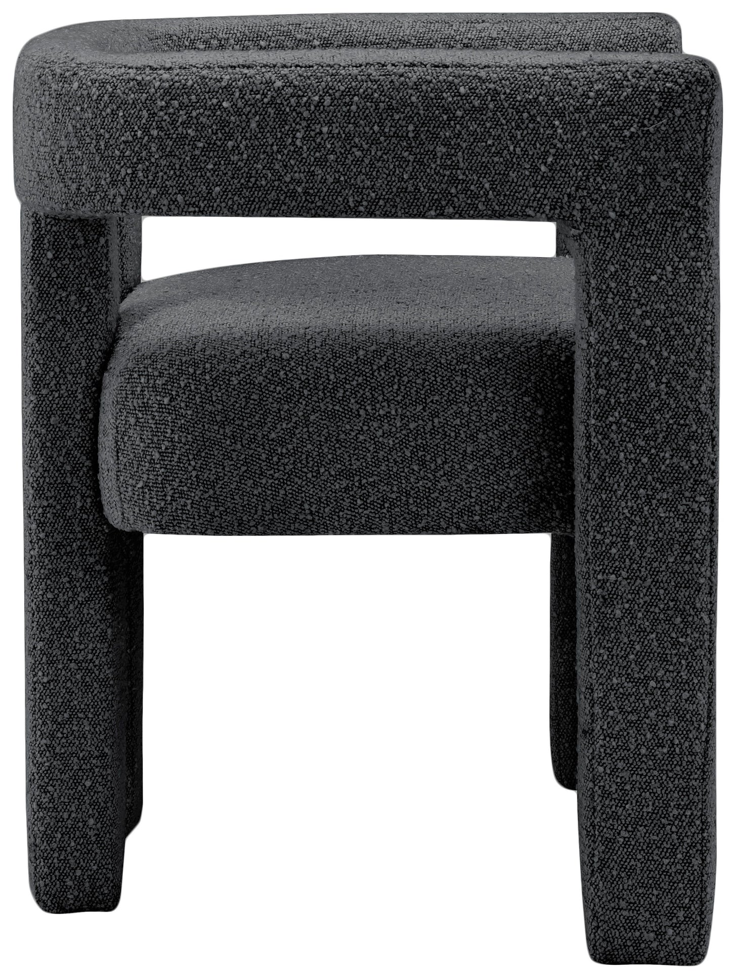 Athena - Boucle Fabric Dining Chair