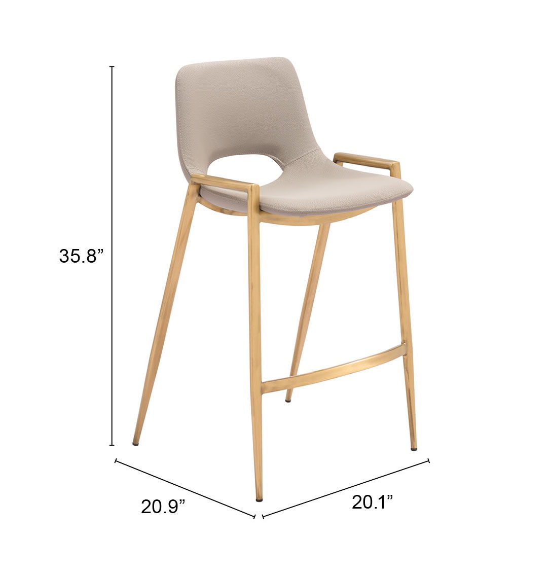 Desi - Counter Stool (Set of 2)