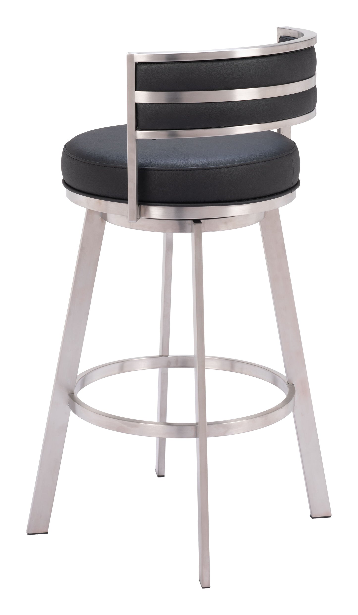 Gimsby - Swivel Barstool - Black