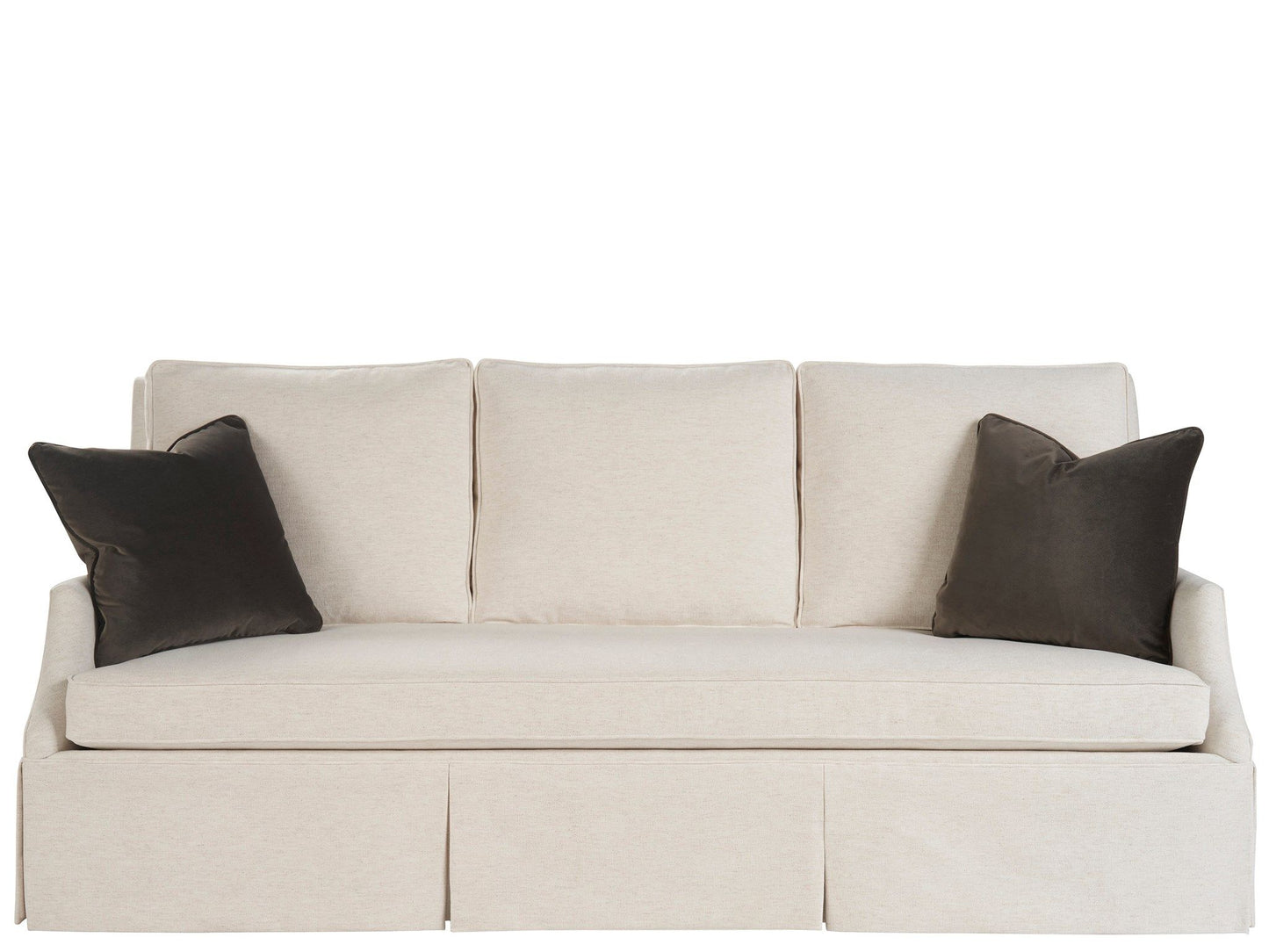 Jacqueline - Skirted Sofa - Beige