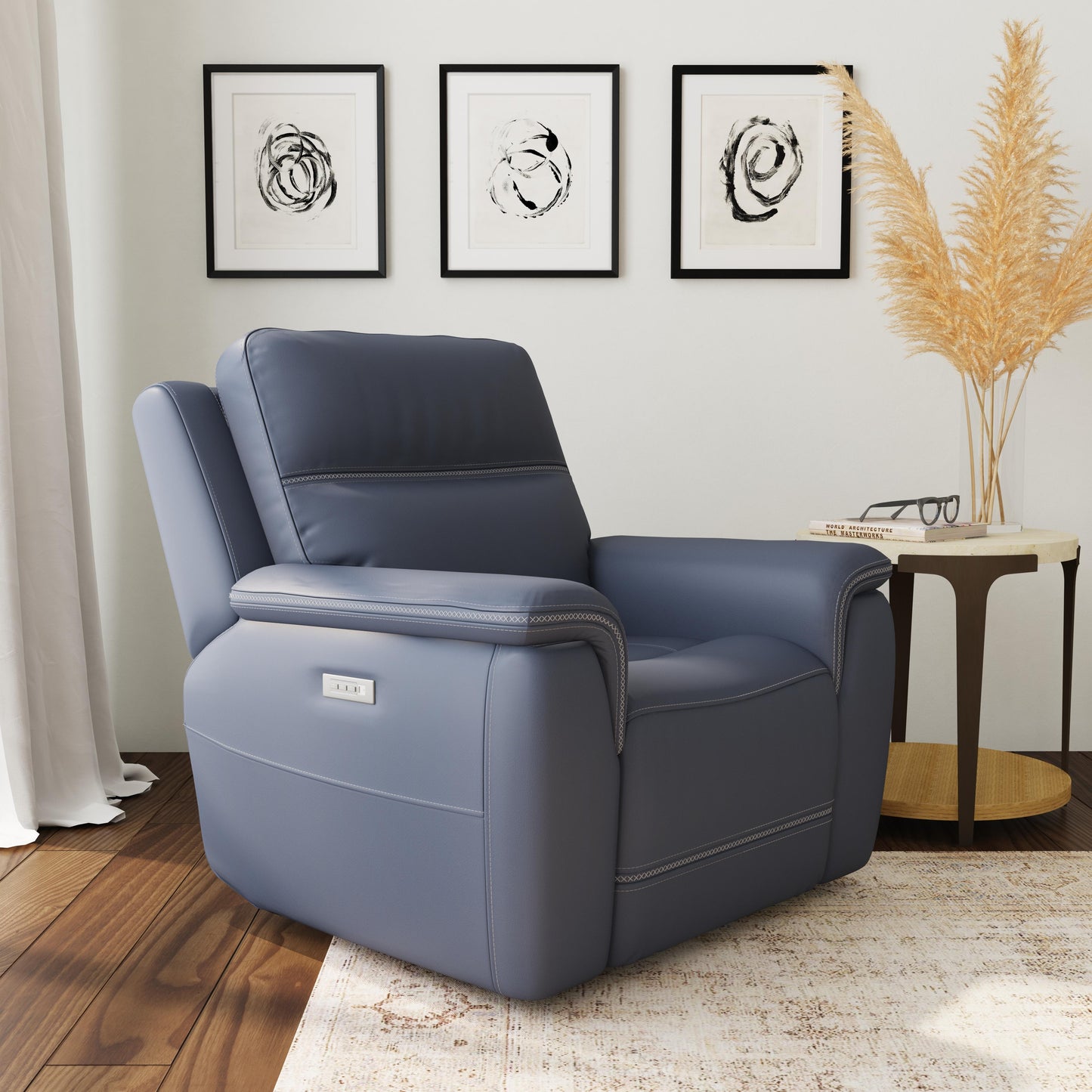 Sawyer - Power Recliner with Power Headrest & Lumbar