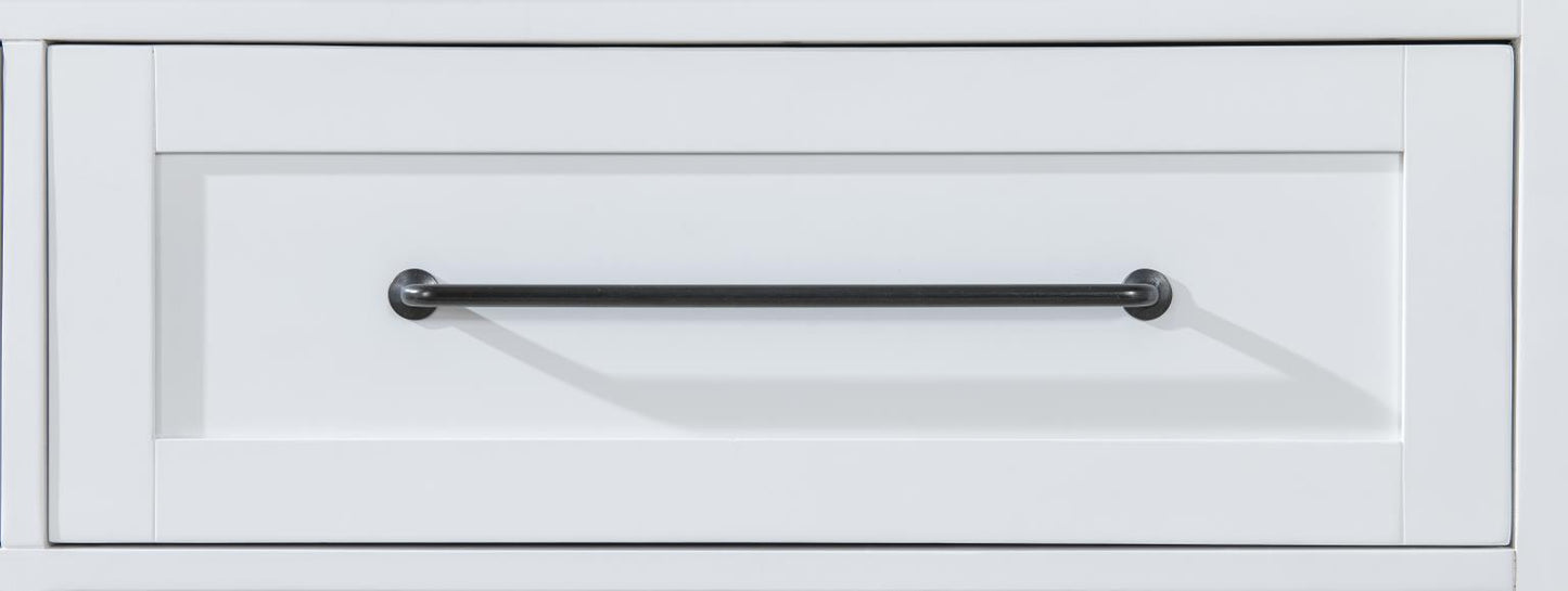 Horizons - 6 Drawers Dresser - Pure White / Natural Oak