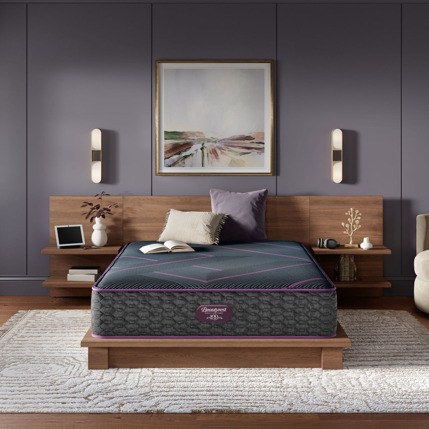 Beautyrest World Class - Level Three Hybrid Medium Mattress