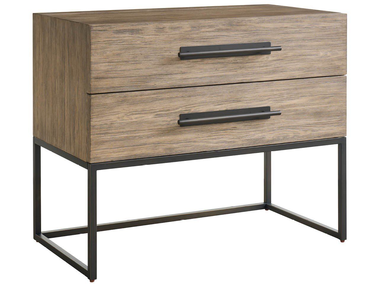 Dwell - Metal Base Nightstand