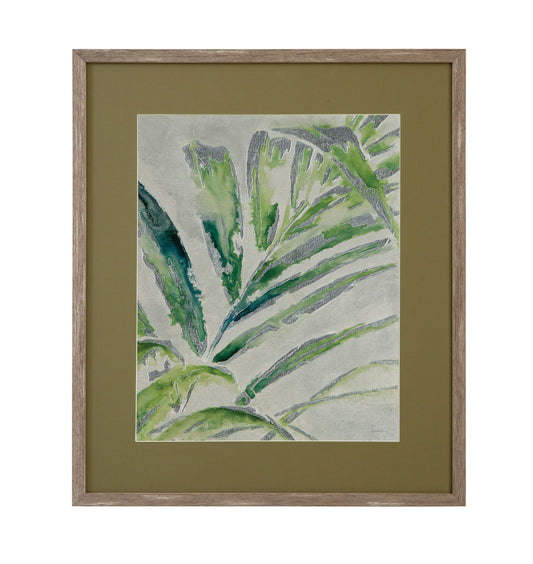 Green Palm I Framed Print - Green