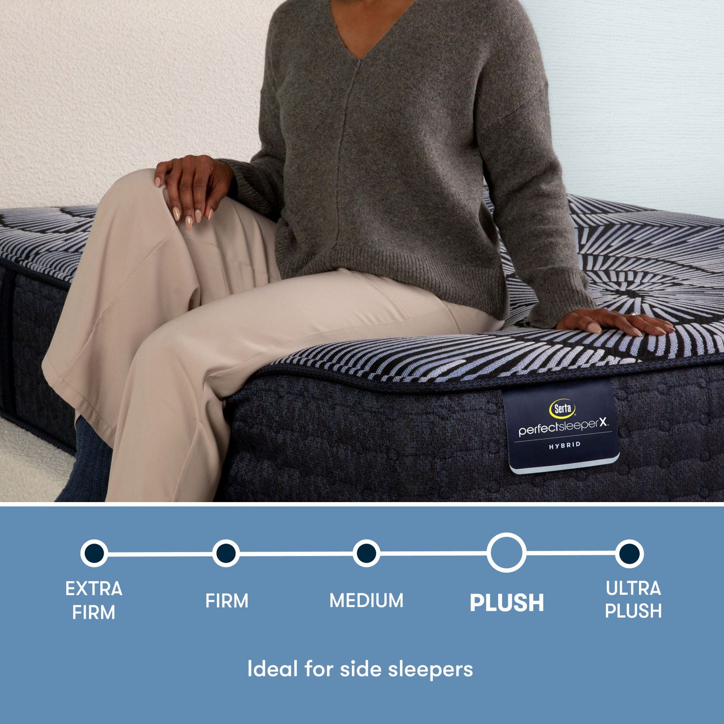 Perfect Sleeper Hybrid - 13" X Kendall Plush Mattress