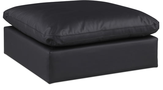 Comfy - Faux Leather Ottoman