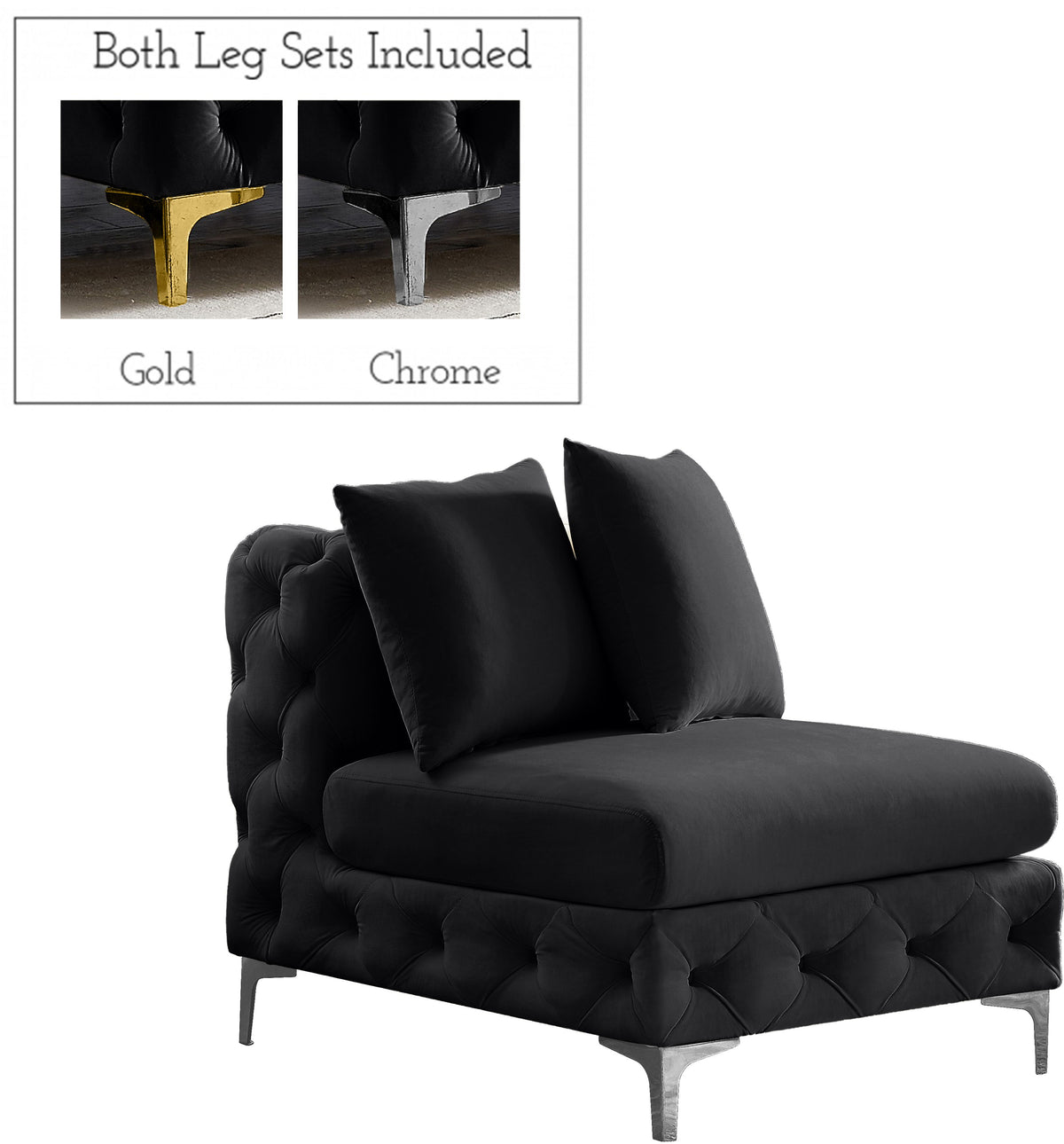 Tremblay - Armless Chair