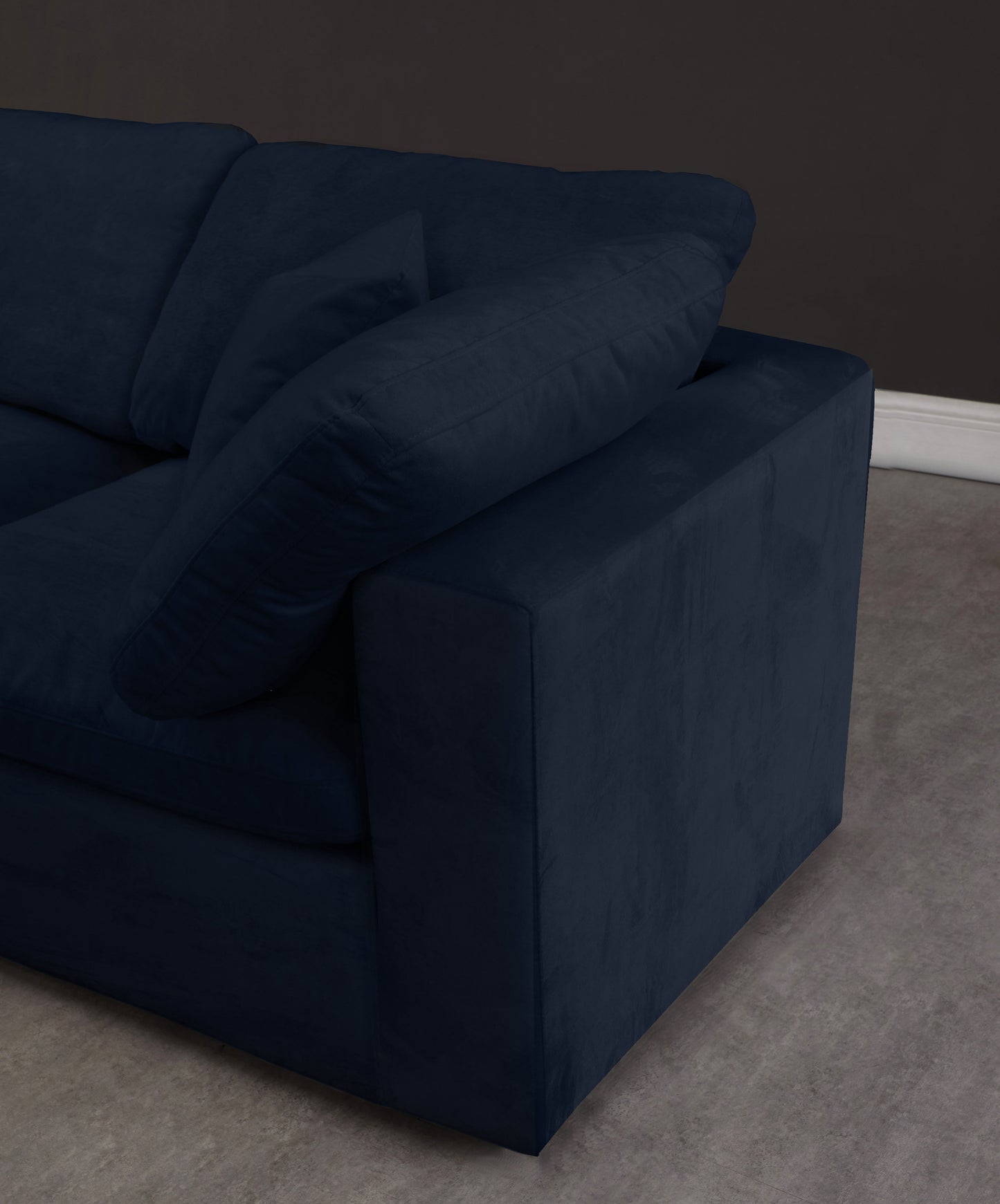 Cozy - Modular Sectional Cloud 7 Piece - Navy