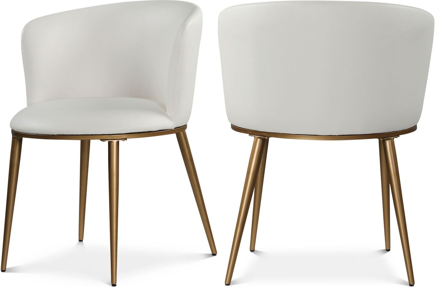 Skylar - Dining Chair with Gold Legs (Set of 2)