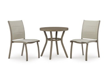 Mission Beach - Chairs With Table Set (Set of 3) - Beige