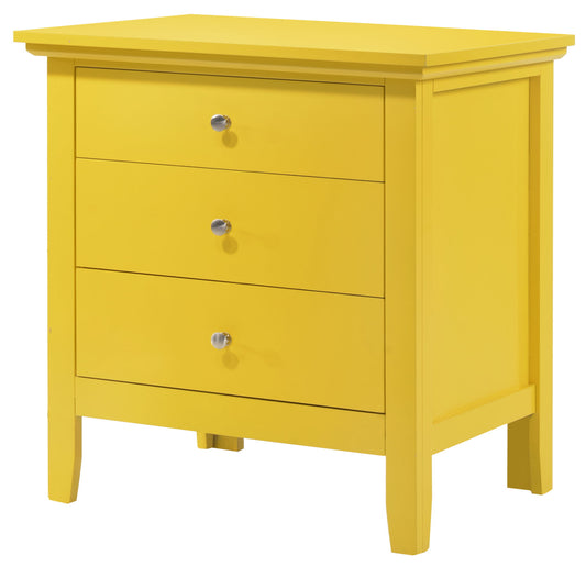 Glory Furniture - Hammond - 3 Drawer Nightstand