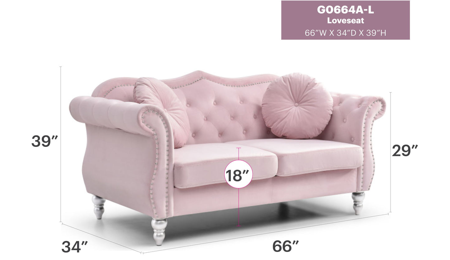 Glory Furniture - Hollywood - Loveseat