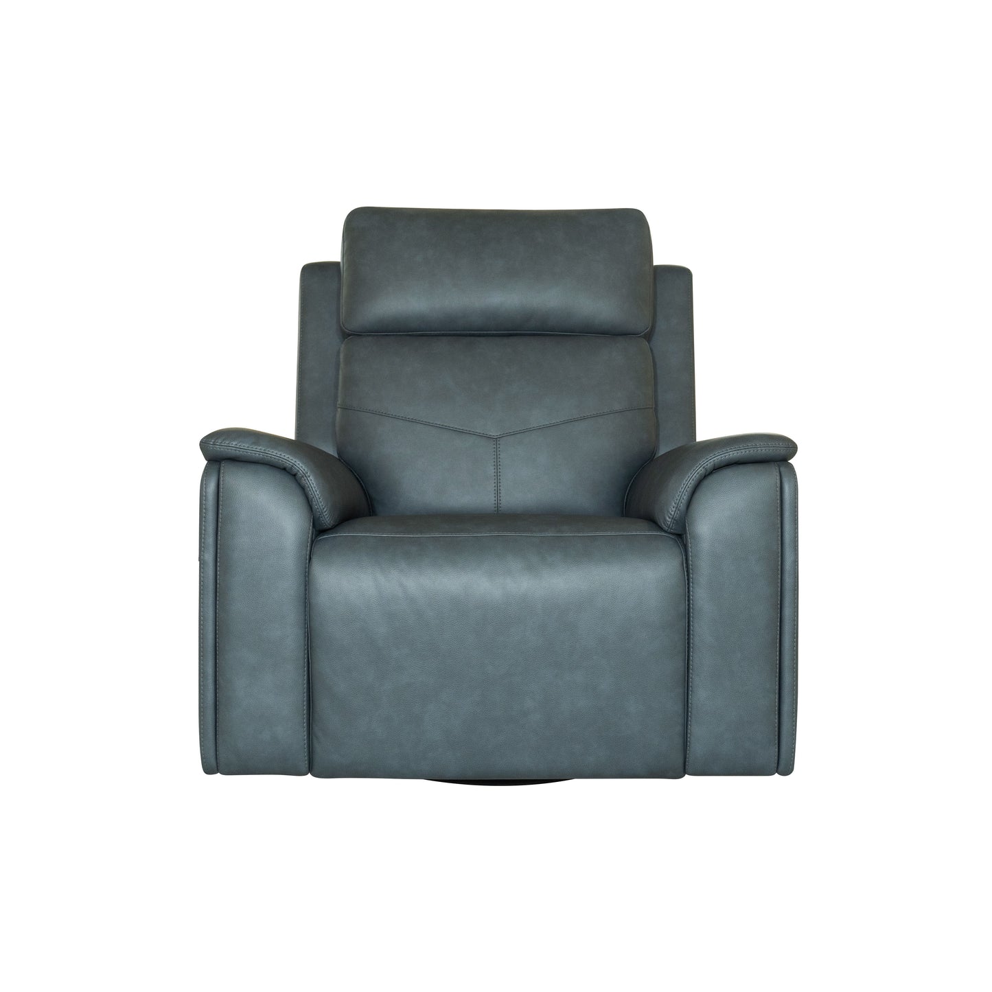 Vernon - Power Swivel Gliding Recliner With Power Headrest, Lumbar, Heat & Massage