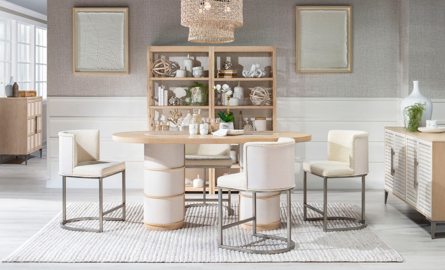 Biscayne - Bar Chest - Beige