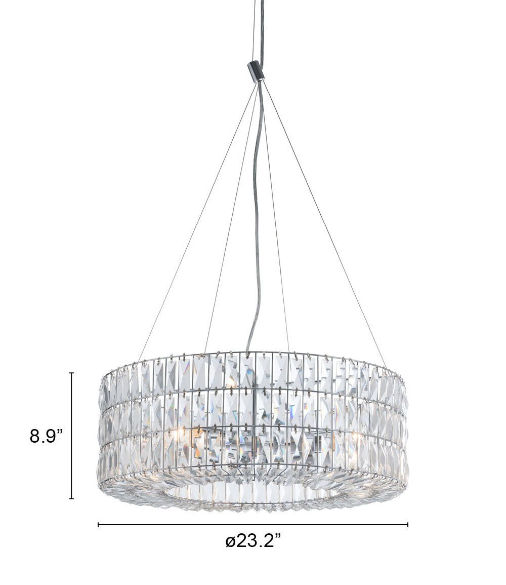 Jena - Ceiling Lamp - Chrome