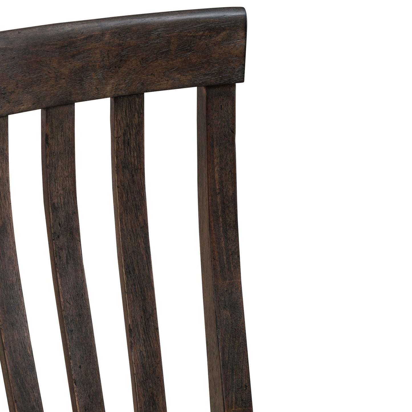 Grant Park - Slat Back Side Chair (RTA) - Brown