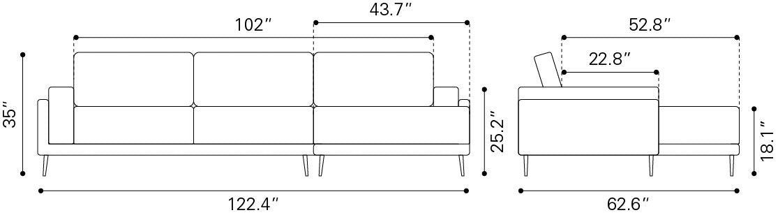 Bliss - Sectional