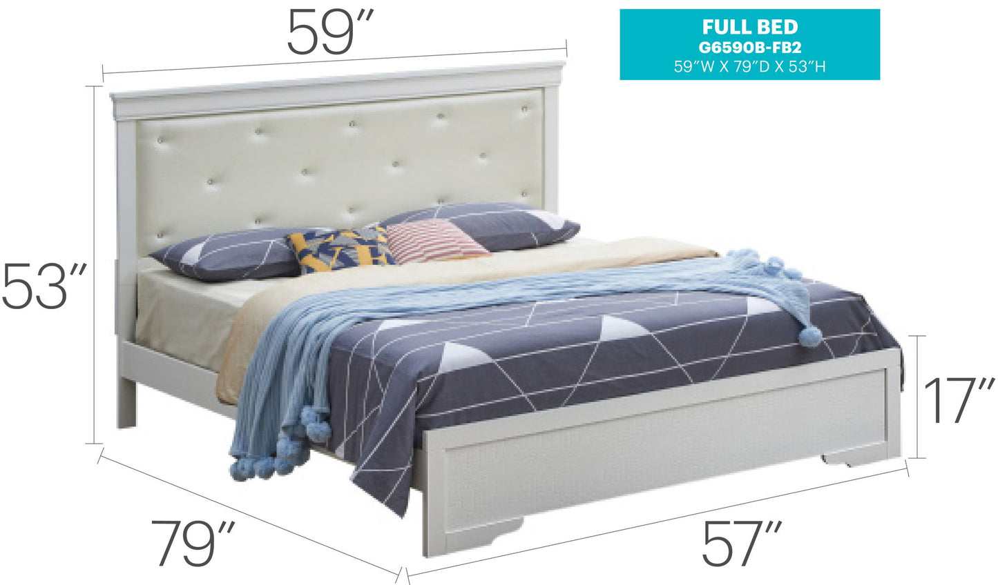 Glory Furniture - Lorana - Upholstered Bed