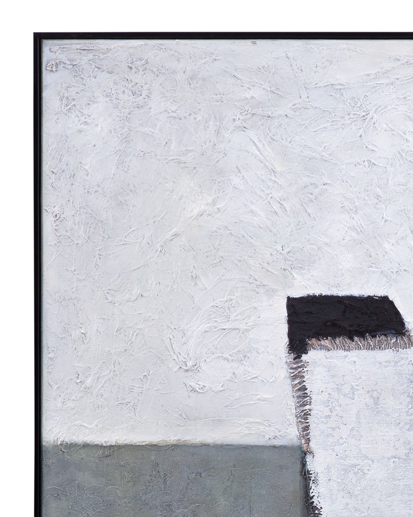 Landen Canvas Art - Gray