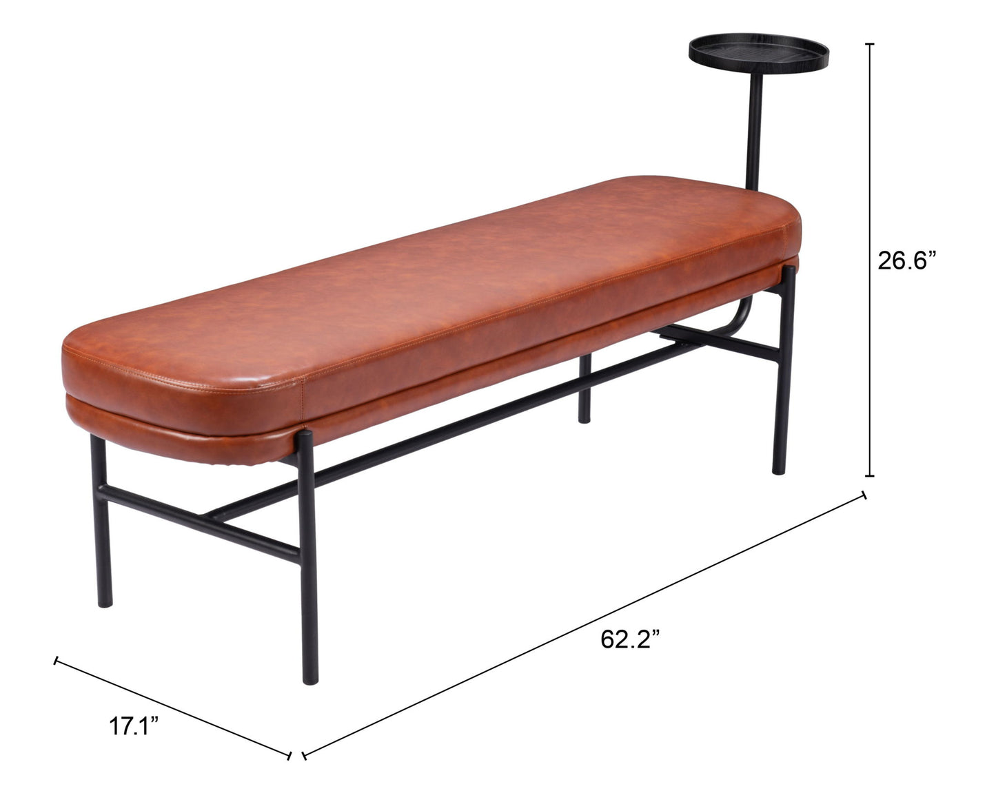 Ploce - Bench - Brown