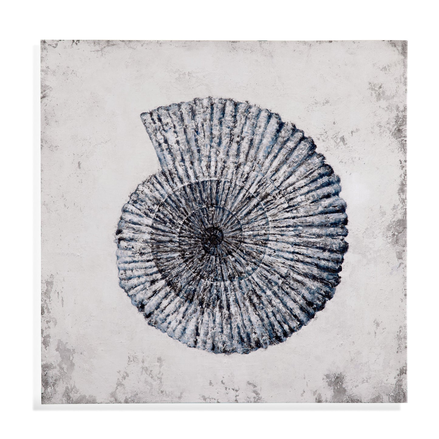 Shell II Canvas Art - Blue